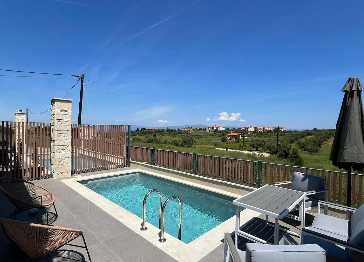 Holiday home Exclusive New Villa With Private Pool - 2Br Nea Fokea Greece