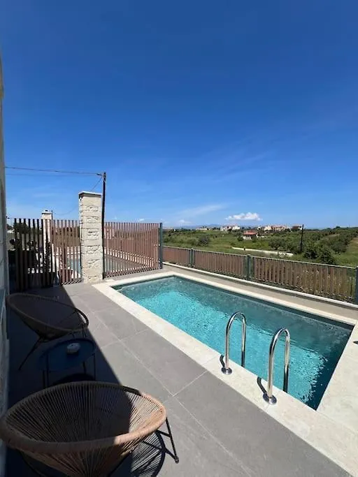 Exclusive New Villa With Private Pool - 2Br Nea Fokea Greece