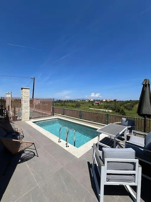 Holiday home Exclusive New Villa With Private Pool - 2Br Nea Fokea Greece